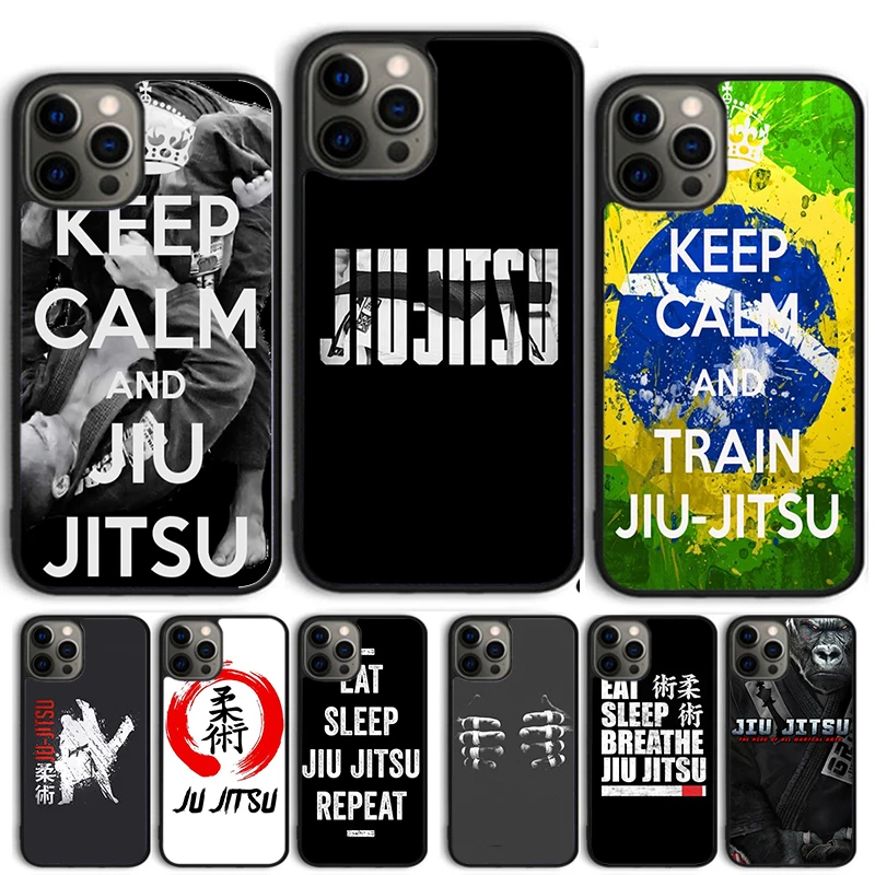 Coque Shell Brazilian Jiu Jitsu Phone case  For iPhone 16 15 14 X XR XS 11 12 mini 13 Pro MAX Plus cover shell coque