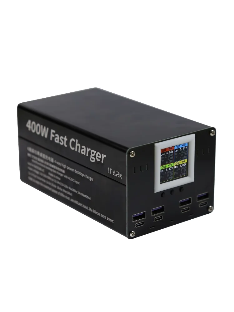 300W Four high-power full protocol PD fast charging module desktop charger QC3.0 with built-in power supply 24V DC output