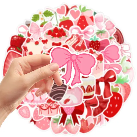 10 best sales स्ट्रॉबेरी शॉर्टकेक स्टिकर - №1