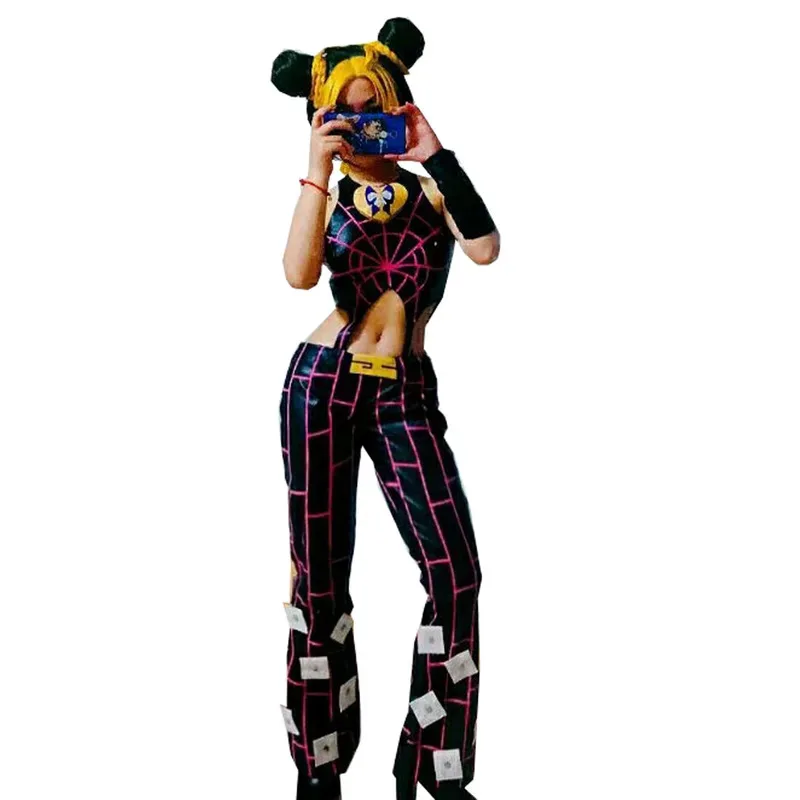 

2025 Cosplay Jolyne Cujoh Kujo Costume Top Pant