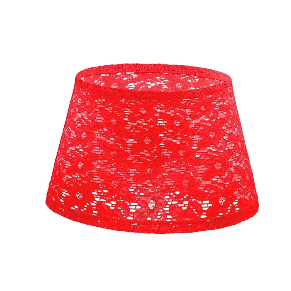 Exquisita Falda corta transparente de encaje para mujer, ropa ajustada para discoteca, LICRA elástica de Color rojo para celebraciones nocturnas