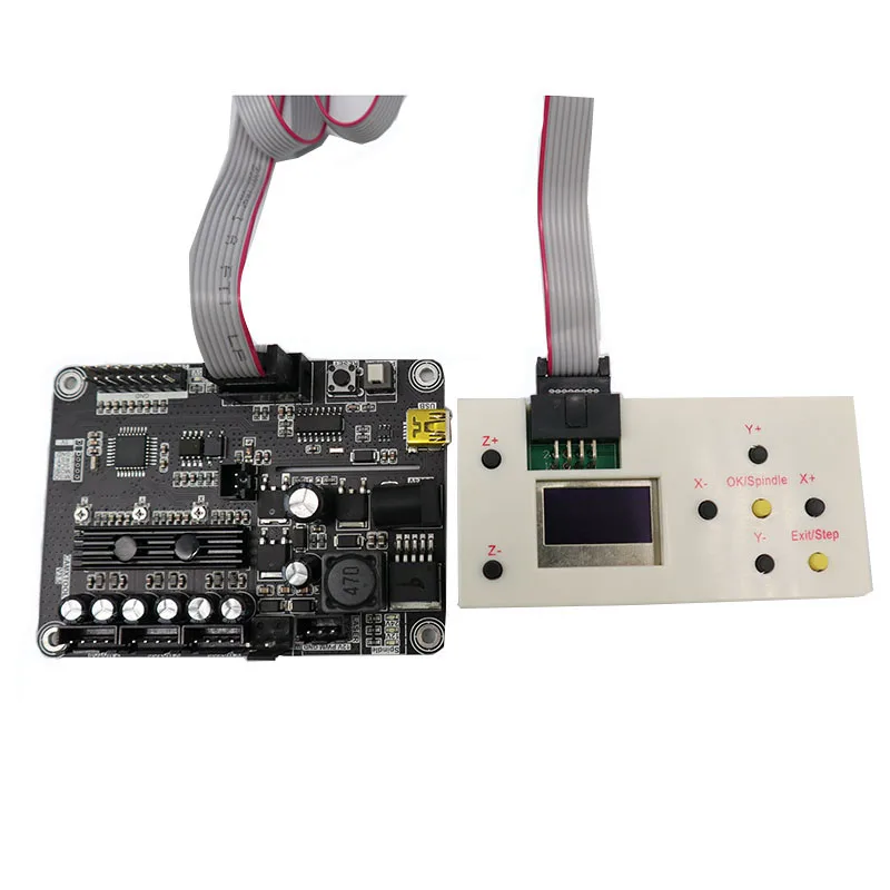 Imagem -04 - Placa Controladora Off-line Grbl para Pro 1610 2418 3018 Fresadora de Escultura Gravador de Controlador Cnc Off-line de Eixos