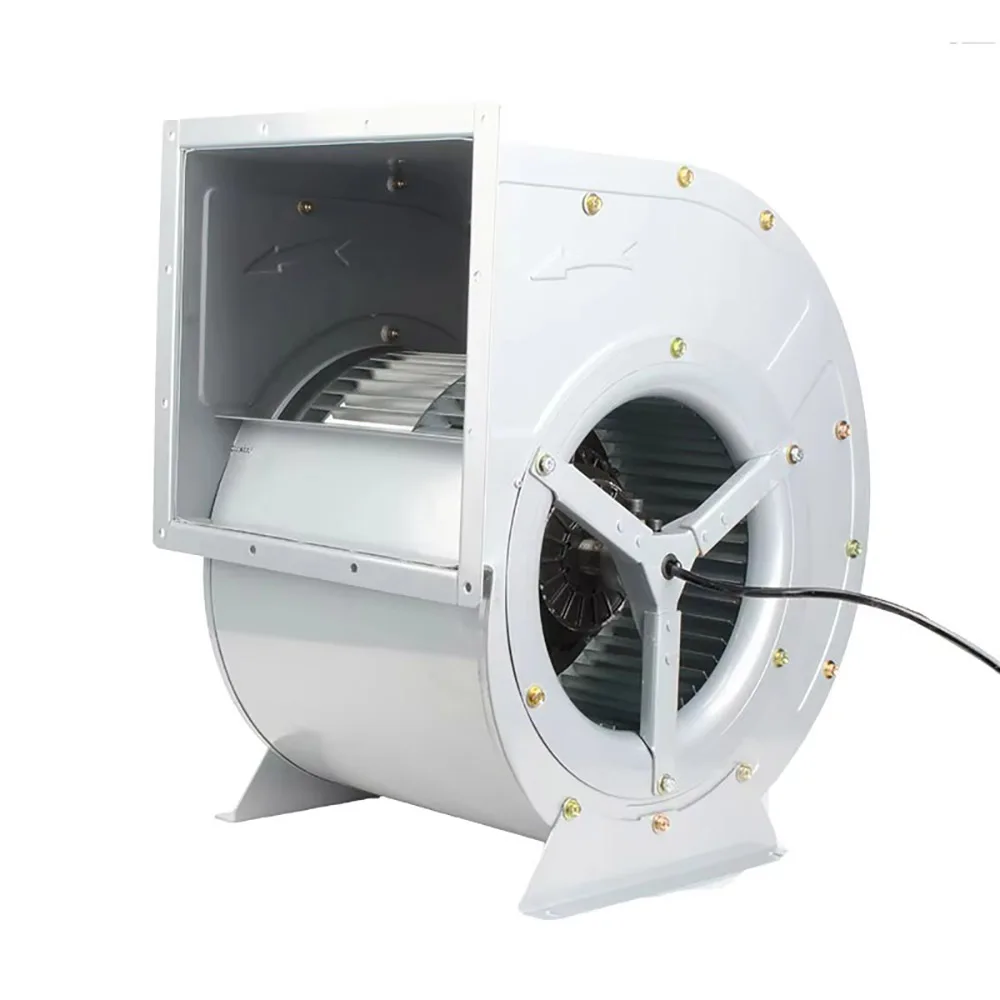 For 400mm High Pressure Anticorrosion Duct Fan Industrial Exhaust Dual-Inlet Centrifugal Fan 15,000 M/h for Workshop Ventilation
