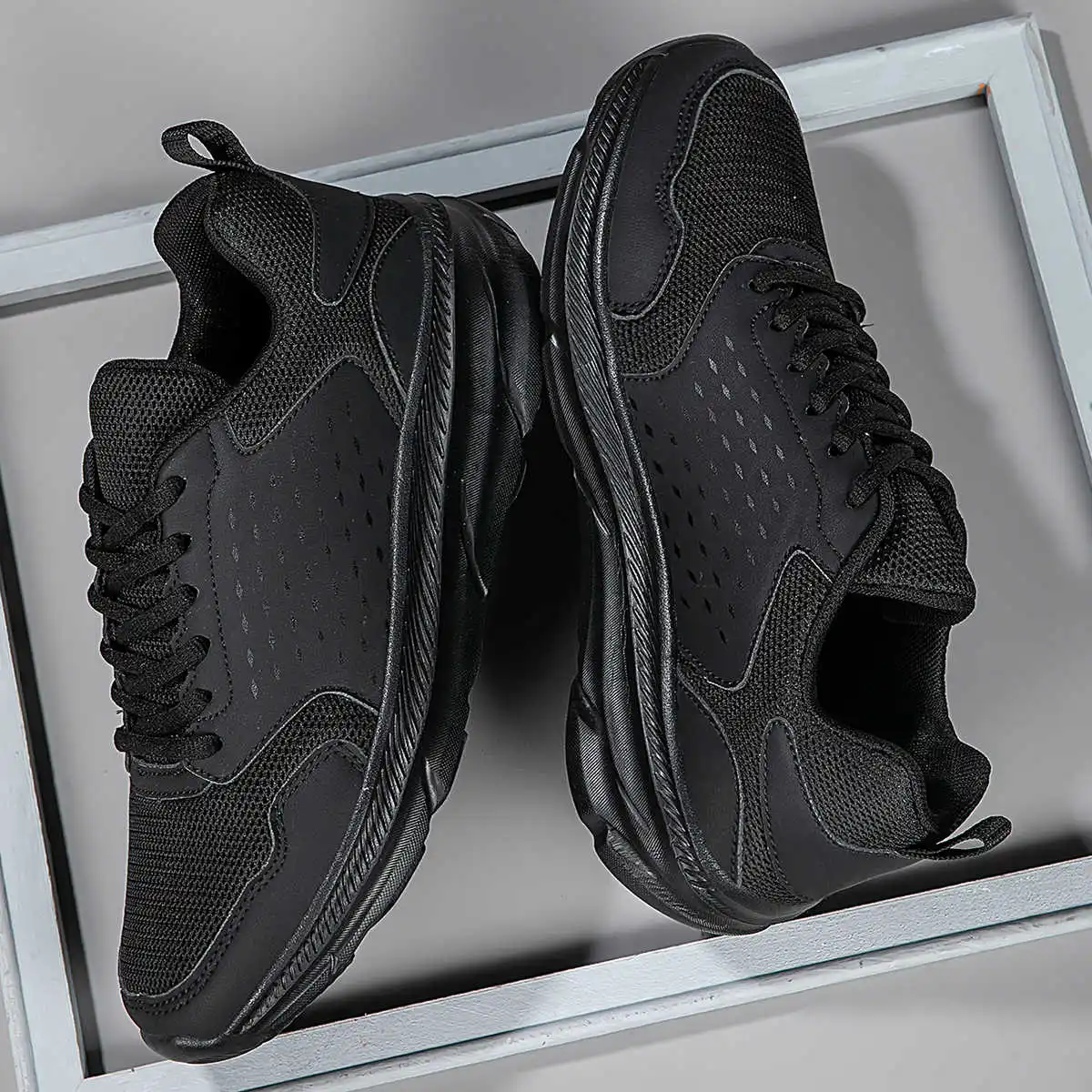 

Осенние дорожные лоферы, студенческая мужская повседневная обувь Мэри Джейн, черные мужские кроссовки, спортивные школьные дорогие товары Obuv Tenix