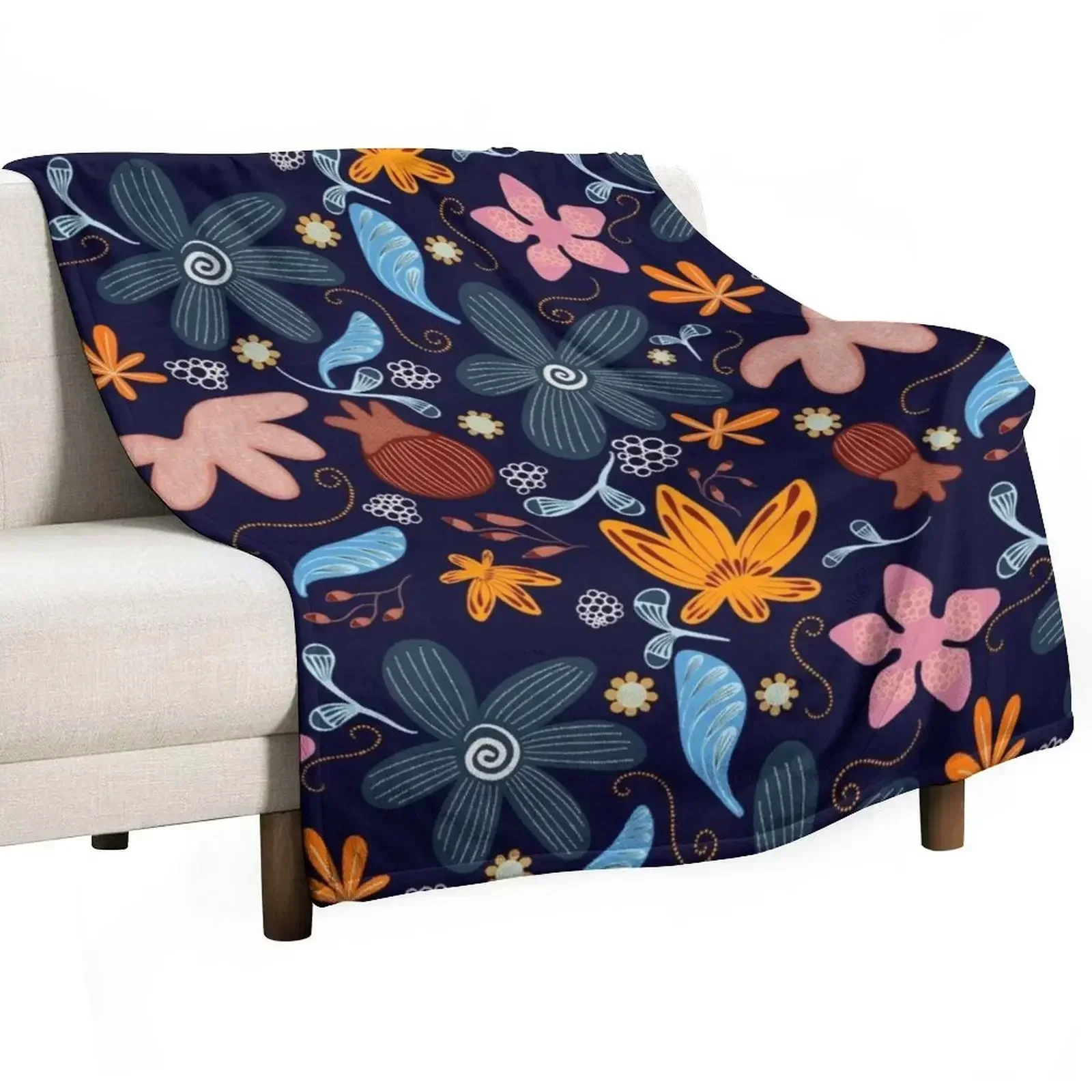 

Night Time Stroll Throw Blanket christmas gifts Bed covers Vintage Blankets