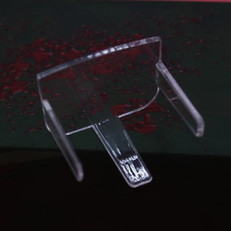 غطاء واقيات رؤية Airsoft واضحة للاستبدال واقيات عدسات بلاستيكية تكتيكية لنطاق البصر 551 552 553