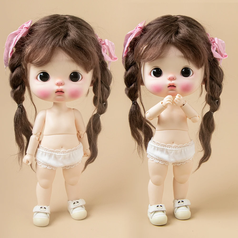 briefs small 1/6 BJD doll clothes cute knicker underpants White lace panties Safety pants Sanitary pants for Diandian Fat Body