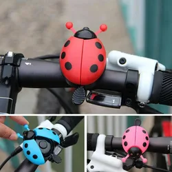 1pcs Bicycle Bell Animal Ladybug Cycling Accessories Warning Ring MTB Handlebar Bells ABS Plastic Bike Trumpet