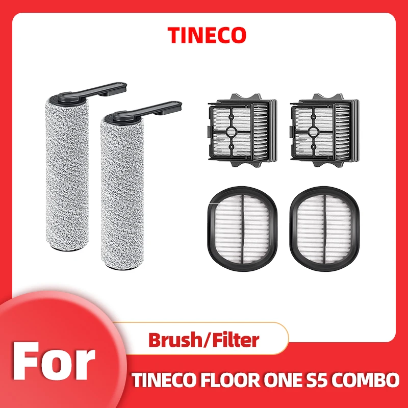 

Roller Brush For Tineco S5 COMBO Accessories Floor One S5 COMBO Spare Parts Replacements Brush Roller Filters