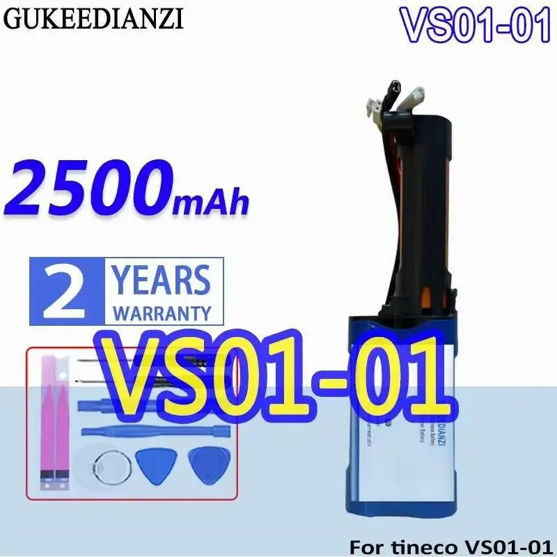 

2500Mah For Tineco VS01-01 Vacuum Cleaner Battery Premium Replacement Reliable Power Supply