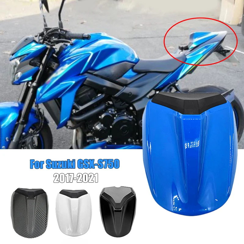 🏍️ Capota Trasera De Asiento De Pasajero – Suzuki GSX-S 750 2018-2023, Color Negro Mate (original Suzuki 45500-13810-YKV)