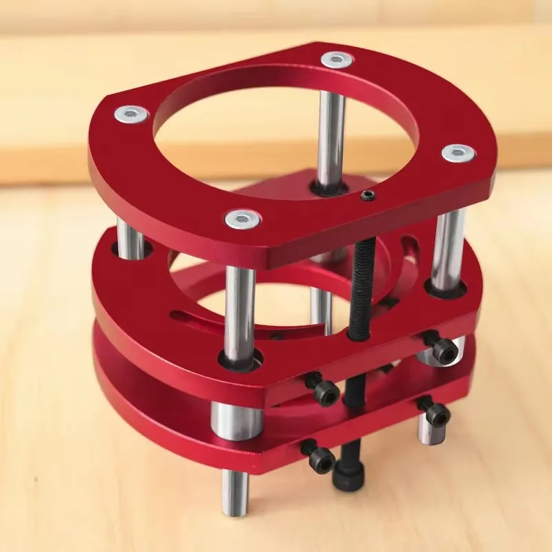 Woodworking Router Table Insert Platform with 65mm Motor Adjustable Lift Base for DIY Projects