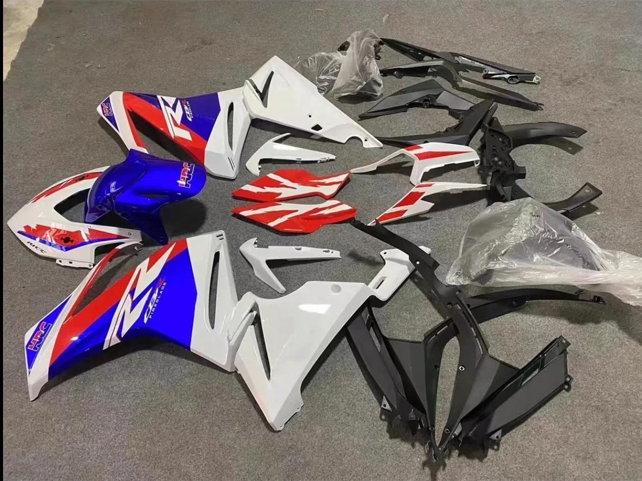 High Quality Complete Flow Motorcycle Parts For CBR500r 16-18 years  ABS Plastic Fairing Kit