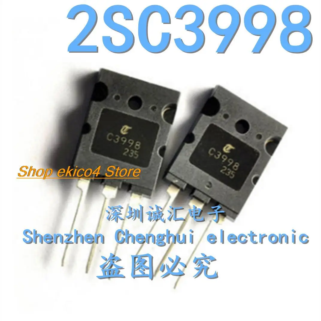 10pieces Original stock  C3998 2SC3998 25A/1500V TO-3PL 