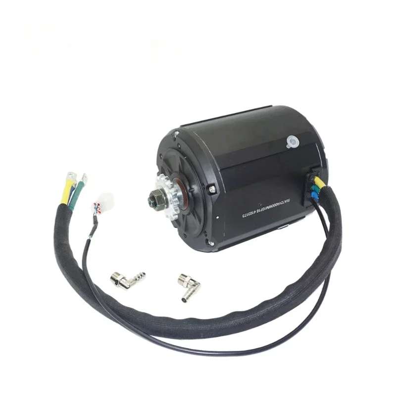 

QSMOTOR Liquid Cooled 138 4000W 90H 7500W Max continuous 72V 120KPH drive Motor Better temperature resistance