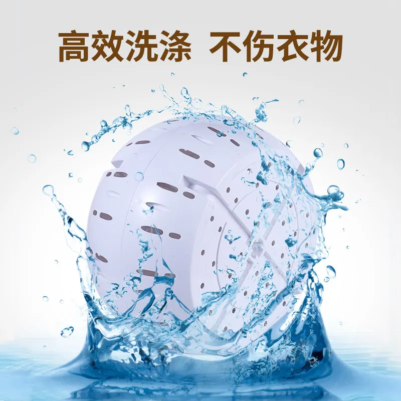 Manual Washing Machine No Electricity, Hand Crank Washer for Student Dormitory, Baby Clothes Underwear