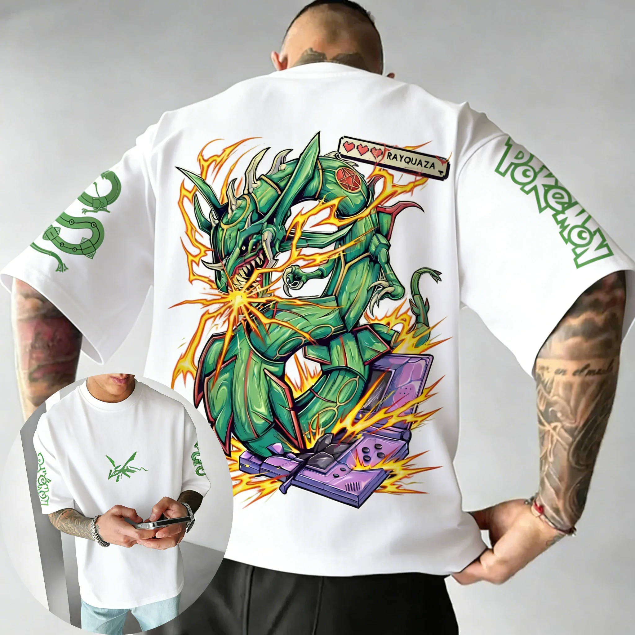 Pok É Mon Oyunu Rayquaza Marka - Summer Games Clothing Brand incelemesi ve fiyatı