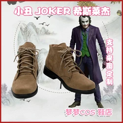 Dark Knight joker Cosplay Shoes wig Halloween Christmas Costumes Accessories Footwear for Adult COS Performance Custome Size