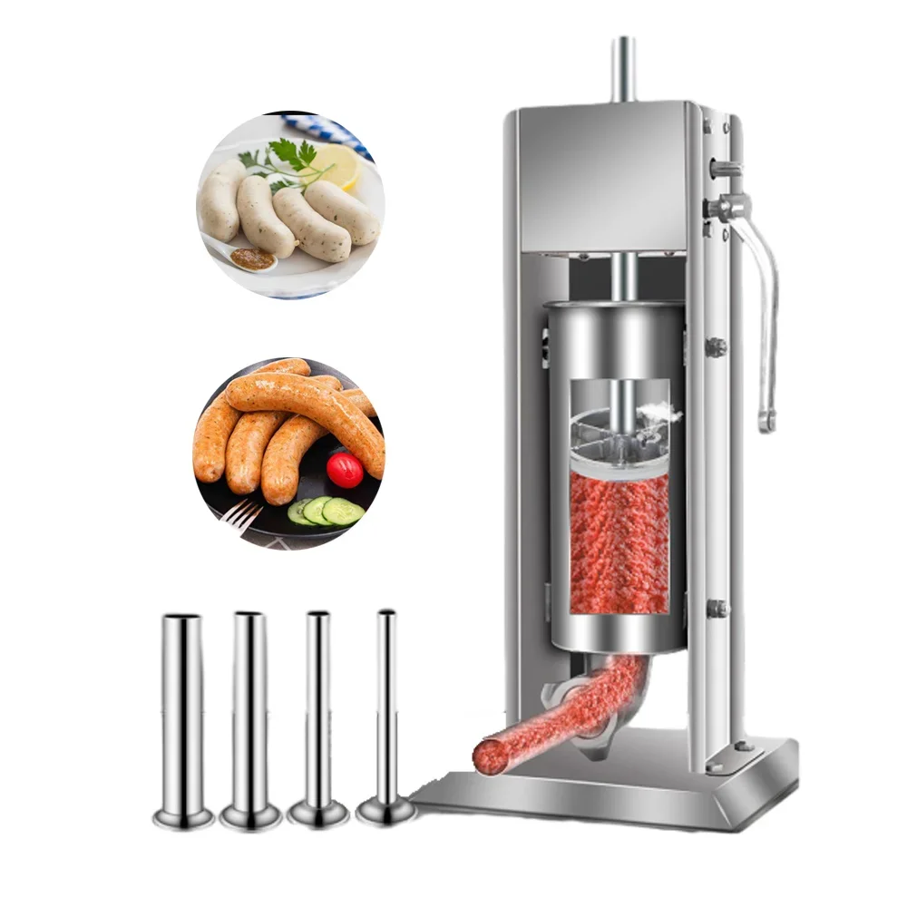 

2 In 1 Sausage Stuffer Embutidora De Chorizo Manual Sausage Stuffer Electric Meat Mincer Sausage Stuffer Meat Grinder