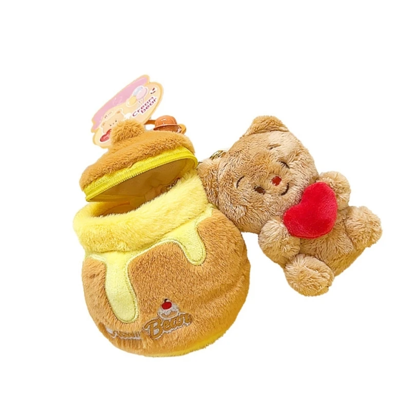 Sweet Bear Jar Figuur Sleutelhanger Cadeau Klasse Prijzen voor studenten Schooltas