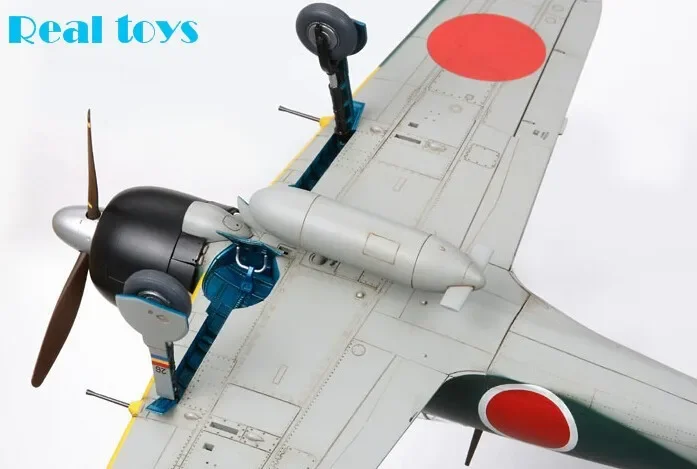 TAMIYA-modelos militares a escala 1/48, #61103, A6M5/5a, ZERO FIGHTER (ZEKE)