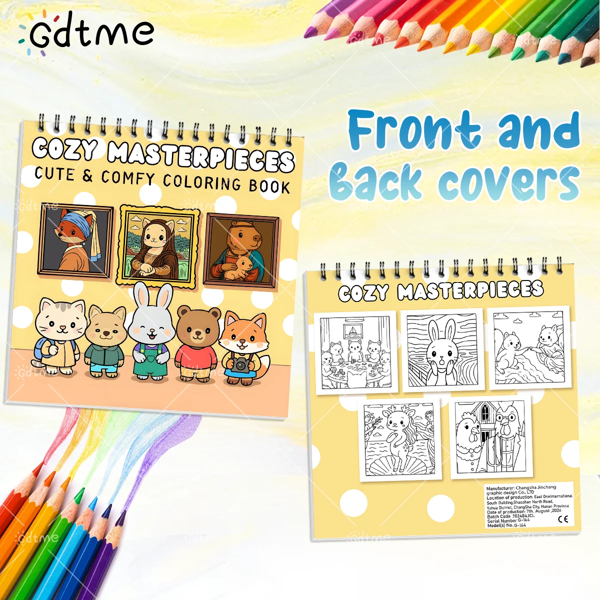 كتاب تلوين مريح للكبار ملزمة حلزونية 24 صفحة للاسترخاء ألعاب تعليمية للأطفال كتاب رسم يدوي ﻿