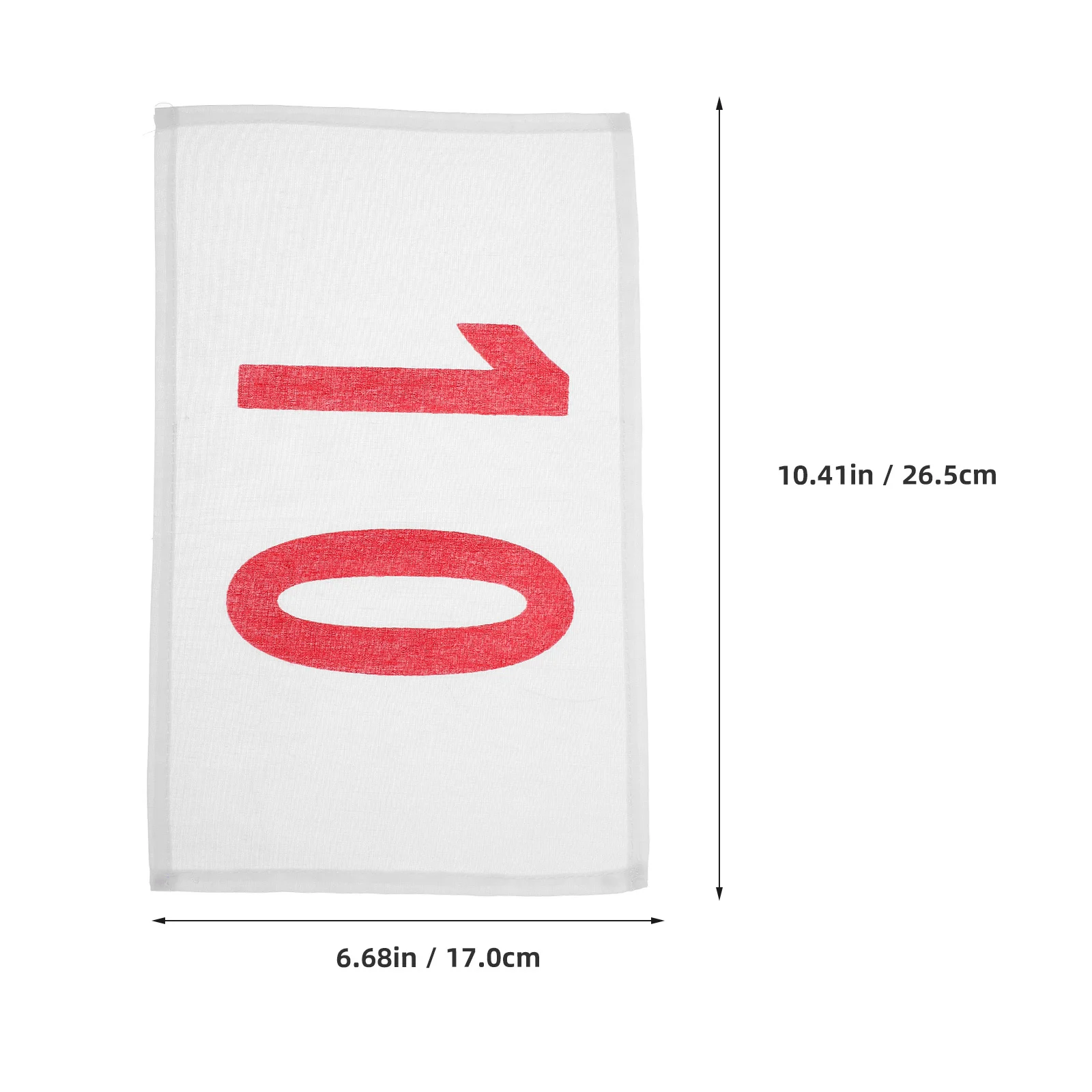 10 قطع من سباق الجري الأحمر 01-10 كبيرة متينة مقاومة للماء ومضادة للتمزق وقابلة للتعديل لأحداث الماراثون والتدريب خفيفة الوزن #5