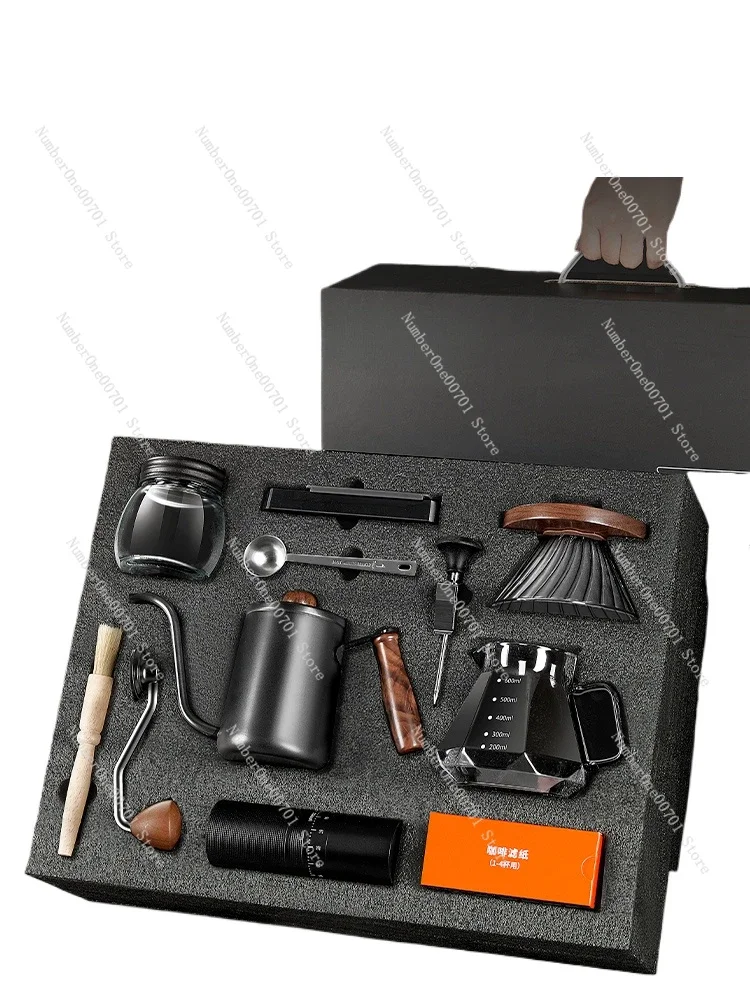 

Кофеварка ручной работы, подарочный костюм, бытовая маленькая кофемашина для ручной шлифовки, кофемашина для ручной шлифовки, подарочная коробка