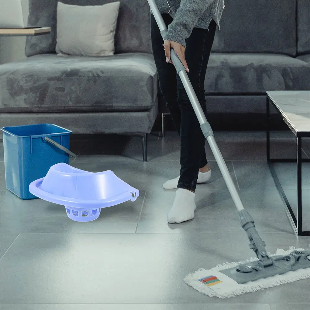 

2Pcs Mop Bucket Basket Plastic Drainage Squeeze Basket Easy Install Fits Most Buckets Portable Mop Cleaning Tools Accessories