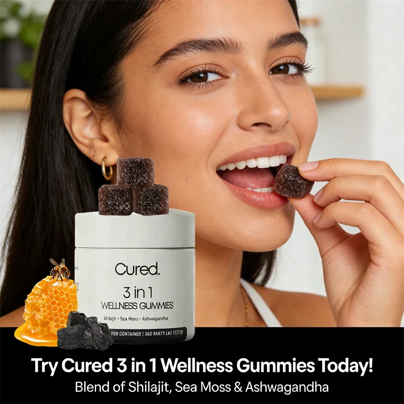 

3-in-1 Shilajit Gummy - Improve Resistance Enhance Physical Strength Improve Exercise Performance Health Food