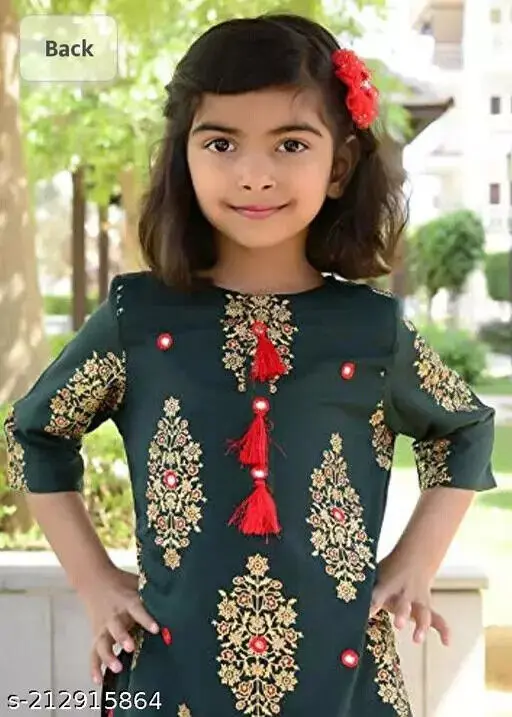 Indian New Traditional Party Wear Festival KIDS SARARA SET NEW KURTI SETS