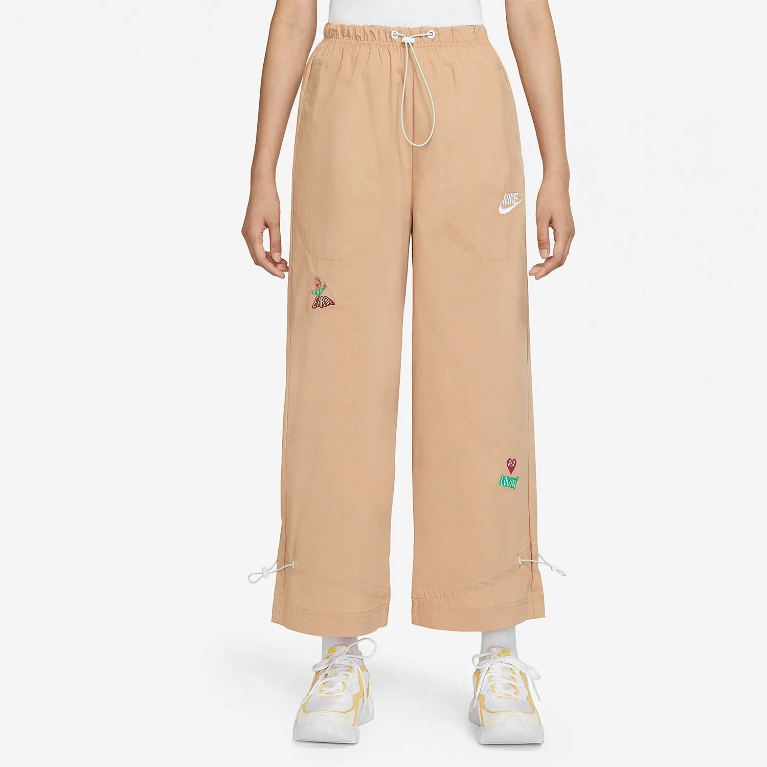 

Оригинальные женские широкие спортивные штаны Nike DM7910-200