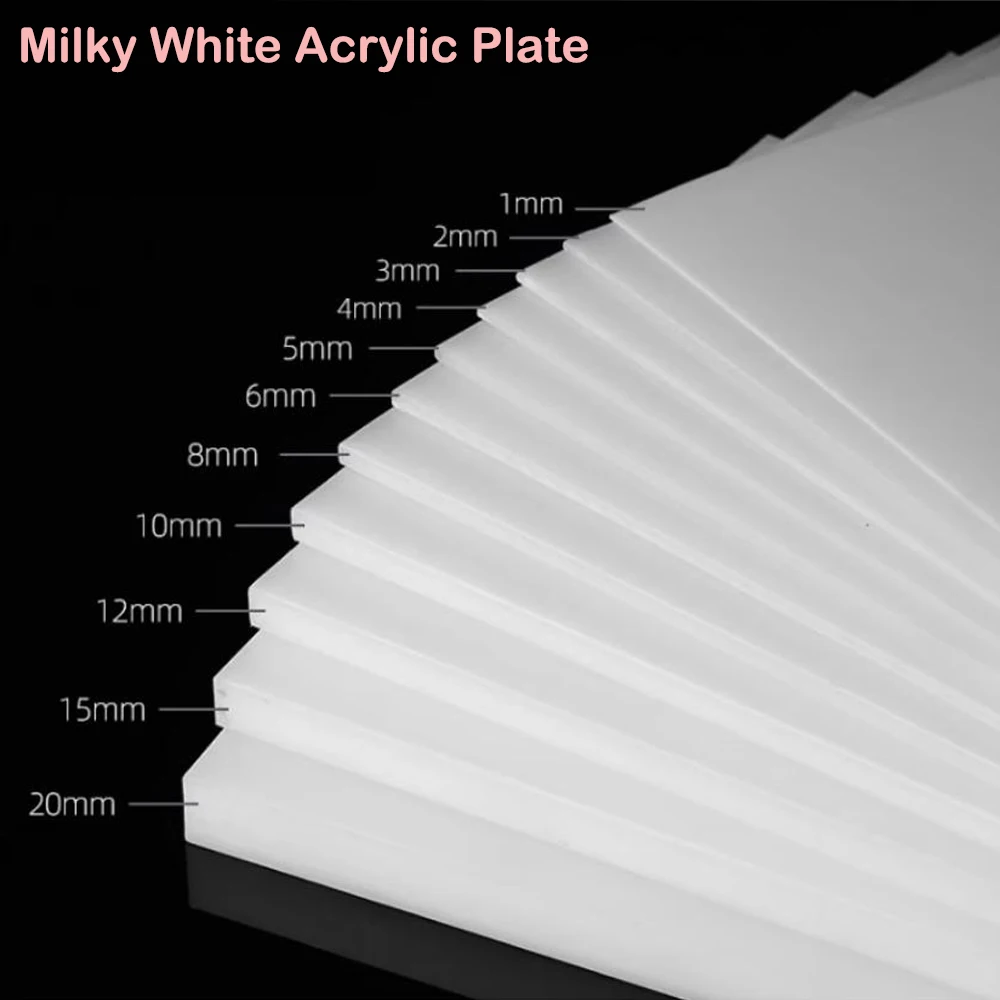 Milky White Acrylic… - image