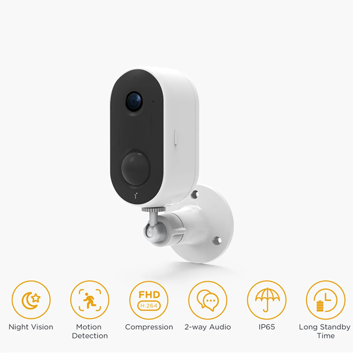 

2MP 1080P Tuya Battery Power Low Comsunption Wireless WIFI IP Camera IR Night Vision Motion Detection Home Security CCTV Monitor