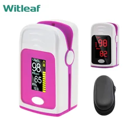 Pink Medical Fingertip Pulse Oximeter Oxysept  Digital Oximetro De Dedo SpO2 PR PI OLED LED Pulsioximetro Heart Rate Monitor