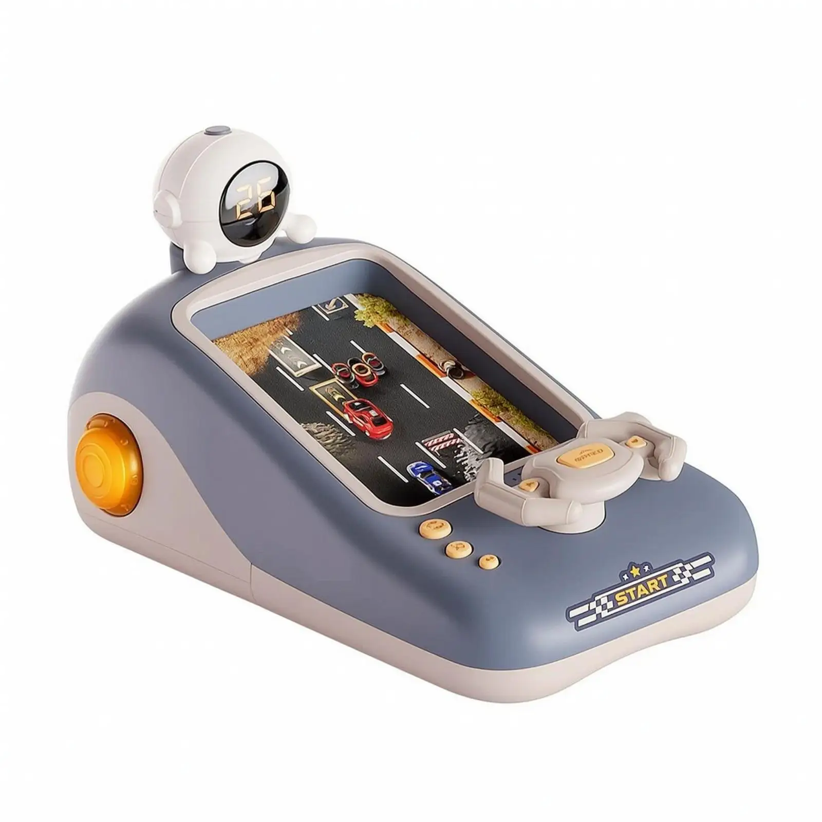 Tabletop Car Racing Obstacle Game with Sound Light Effects for Kids Educational Toy for Hand Eye Coordination