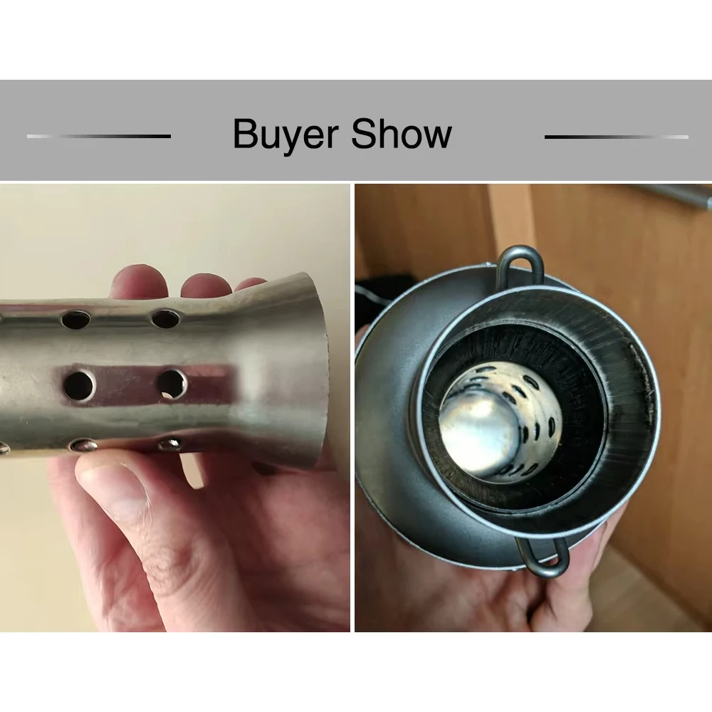 Motorcycle Exhaust Muffler DB Killer Noise Sound Eliminator universal 51mm FOR KAWASAKI Z650 NER-6N Z1000SX Ninja 300 EX300 Z300