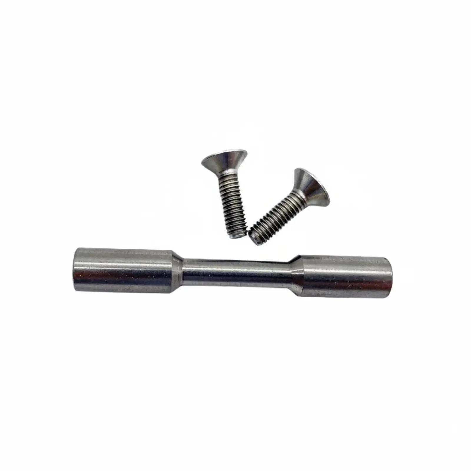 

Titanium Alloy Rear Frame Screw Tube Folding Bicycle Hinge Axle Spare Part Lightweight Set for Compatible Bikes Maintenance