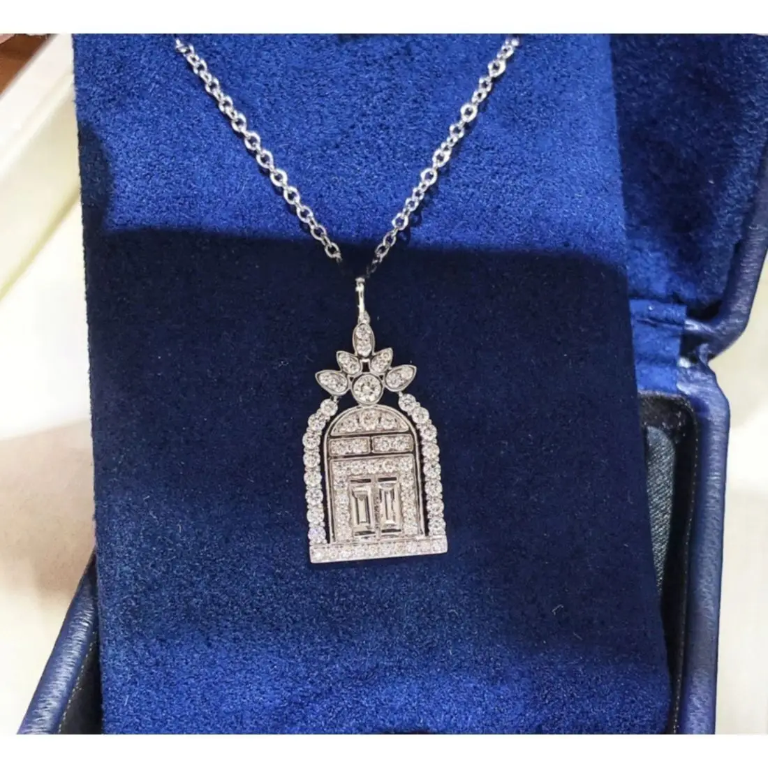 

Ожерелье из стерлингового серебра 925 пробы с бриллиантами и акцентом, романтические украшения для женщин, гипоаллергенный подарок для пары, минималистичный стиль на каждый день