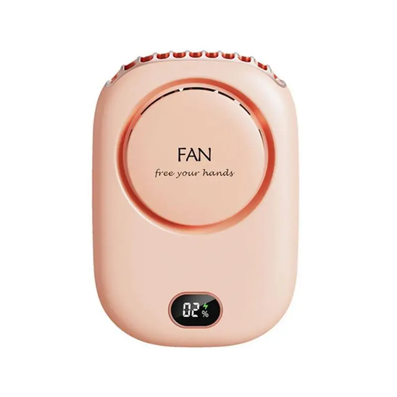 

Портативный вентилятор для шеи B06B, мини-вентилятор с аккумулятором 2000 мАч, работающий от USB, 3-скоростной охладитель воздуха