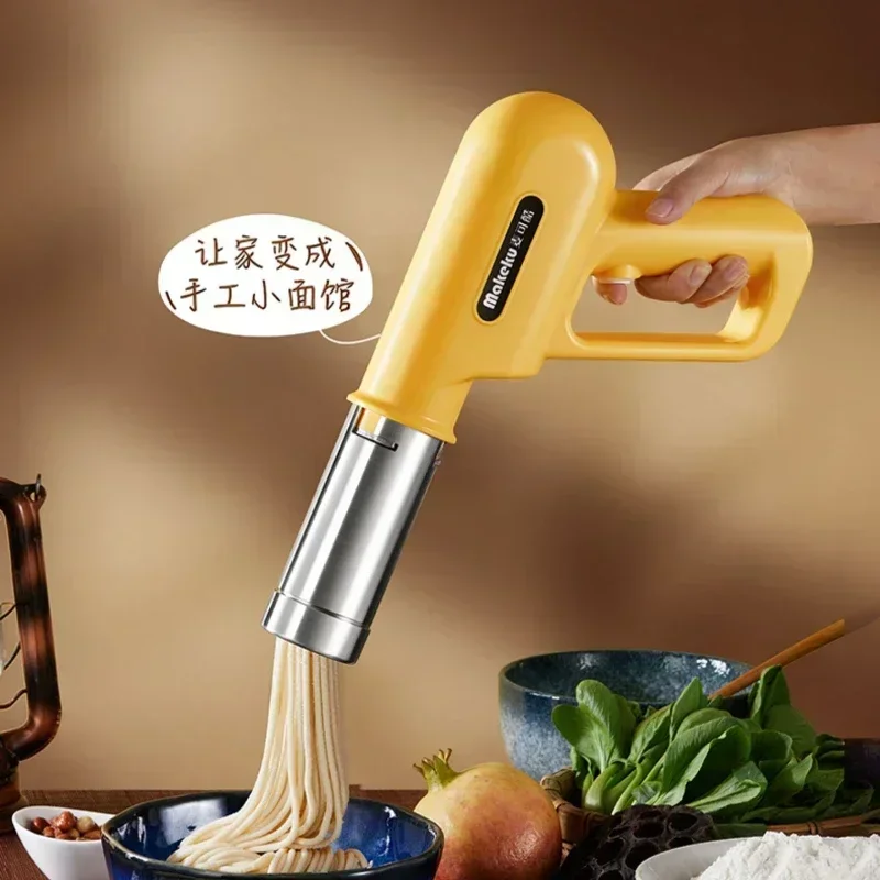 Fully automatic new style Noodle machine household kitchen handheld noodle pressing machine gun small