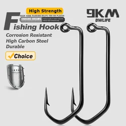 90 Degree Jig Hooks 25~100Pcs Long Shank Jig Head Hook Fishing Barbarian Aberdeen Jig Hook Saltwater Saltwater Fishing Tackle