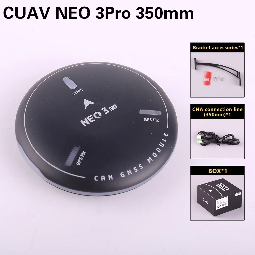 2025 جديد CUAV NEO 3 pro GNSS U-BLOX وحدة PIX وحدة تحكم في الطيران Pixhawk متوافق مع Ardupilot PX4 مفتوح المصدر M9N GPS #6
