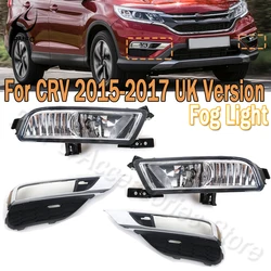 Fog Light Bumper Driving Lamp Or Cover Grilles Frame Trim Or Kit Switch For Honda CRV Type UK Version 2015 2016 71103-T0N-T00