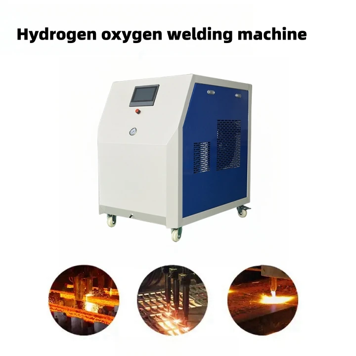 High Efficiency Hydrogen Oxygen Welder Cutting Machine Hottest Flame (Up To 3000°C) Eco-Friendly Fuel Hydrogen Oxygen 2000L/H