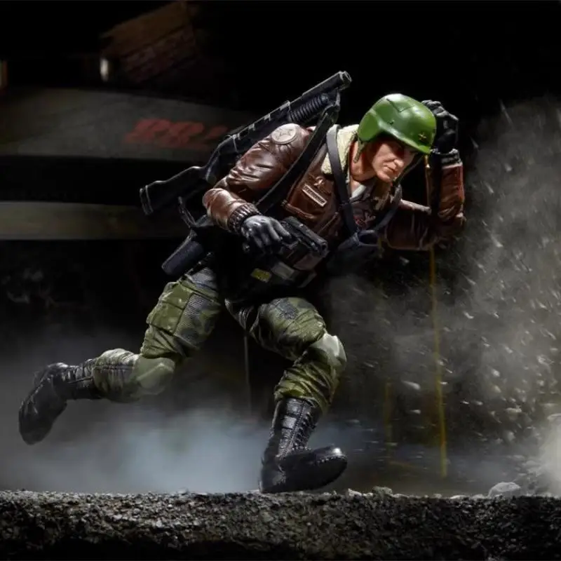 

Hasbro G.I. Joe Classified Series #103 General Clayton Hawk Abernathy Collectible 6-inch Action Figure with 7 Accessories Gift