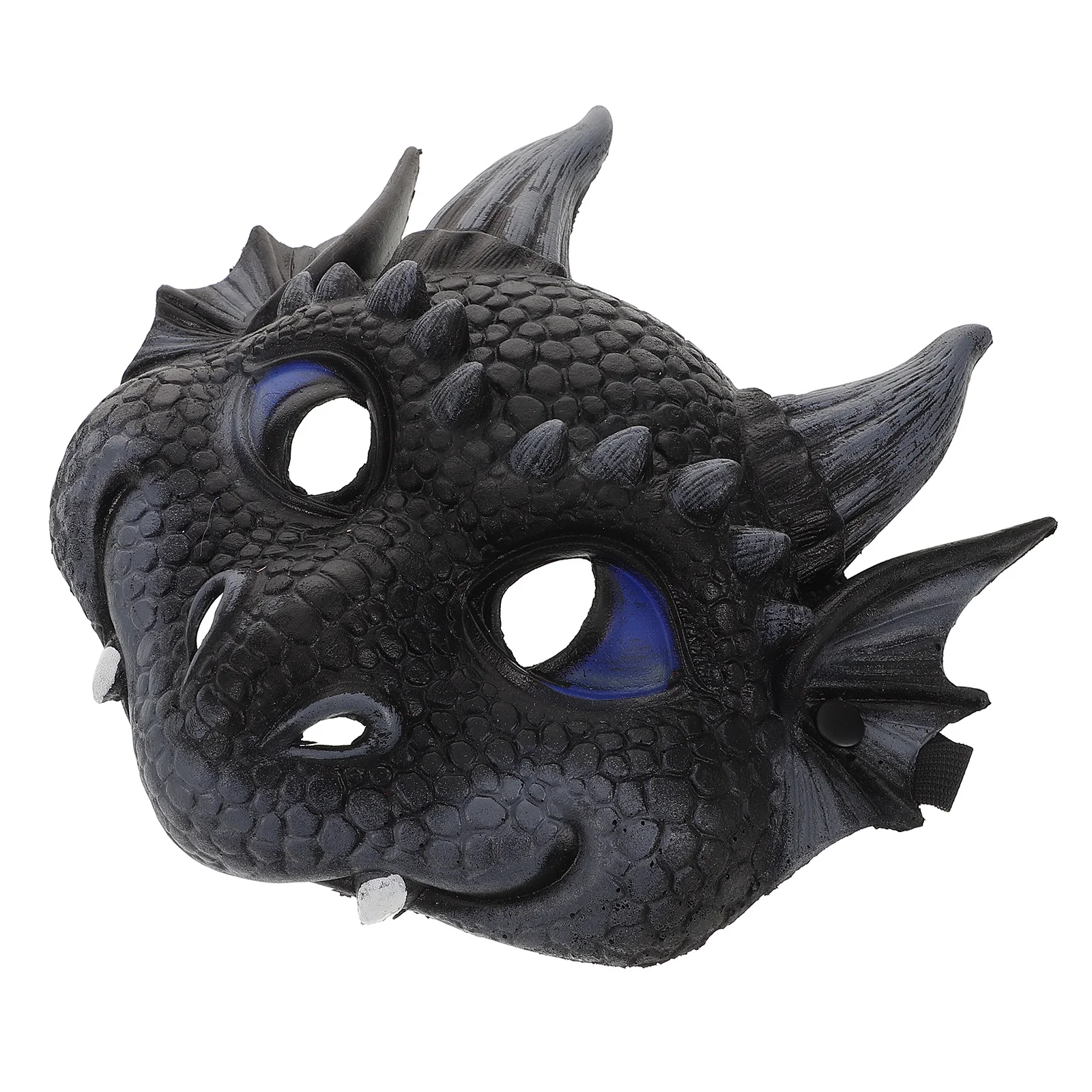 

Cosplay Party Dragon Mask Kids Halloween Costume Accessory Vibrant Design Lightweight Material Easy Cleaning Multiple