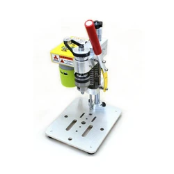 Mini Drill Press Precision Table Drilling Machine Portable Benchtop Driller CNC 795 Motor B10 Chuck Metal Wooden DIY Crafts Tool