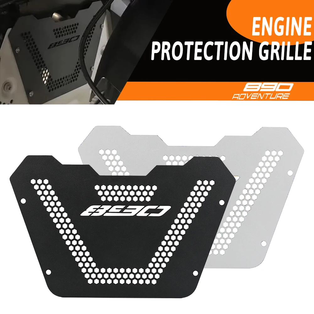 

For 890 Adventure R 2021-2022-2023-2024-2025-2026 890 Adventure 2025 2026 Motorcycle Engine Cover Fan Protector Radiator Guard