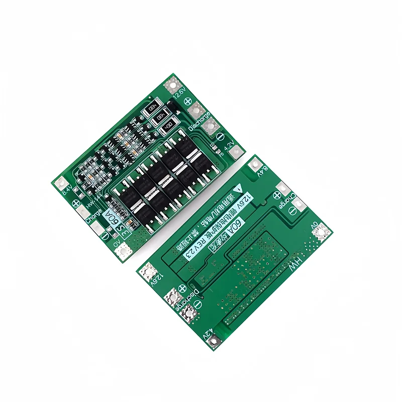 3 series 11.1V 12.6V 18650 lithium battery protection board with equalization can start the drill 40A current